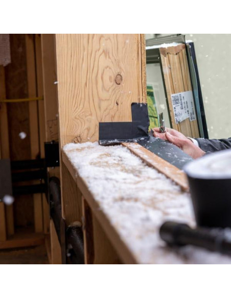 Cinta de Sellado FrogTape Pro Grade 15 cm x 22.86 m Negra