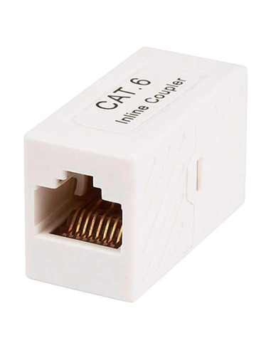 Acoplador Modular RJ45 Cat6 Monoprice Blanco 8P8C