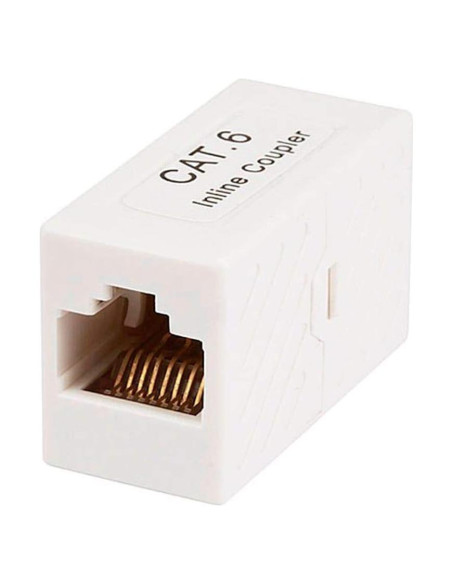 Acoplador Modular RJ45 Cat6 Monoprice Blanco 8P8C