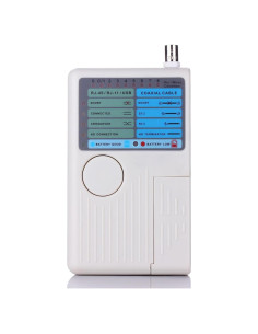 Probador de Cable de Red 4 en 1 Optimal Shop RJ11 RJ45 BNC