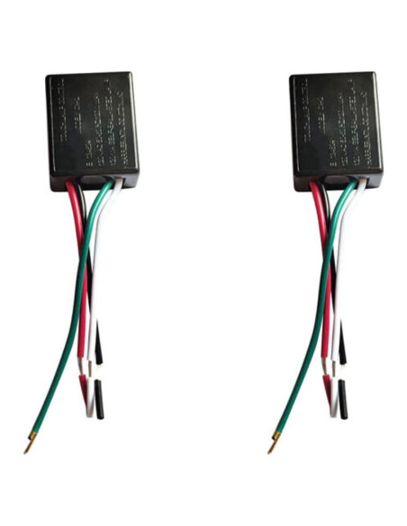 Interruptor Táctil SaiDian 2Pcs 120V Regulador de Luz LED