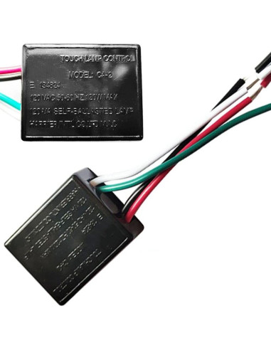 Interruptor Táctil SaiDian 2Pcs 120V Regulador de Luz LED