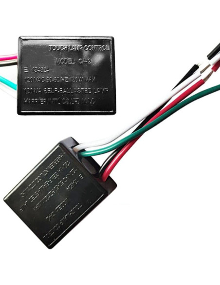 Interruptor Táctil SaiDian 2Pcs 120V Regulador de Luz LED