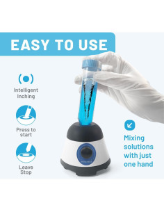 Mezclador Vortex VISOSCI Táctil 0-3500RPM para Pinturas 2