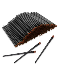 200 Cepillos Desechables de Cejas Angulados SynHHergyx