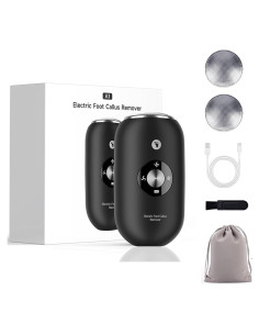 Removedor de Callos Eléctrico CJC IPX6 Recargable Negro