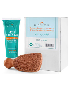 Kit Pedicura Gilden Tree: Gel Urea 42% + Exfoliador Terracota