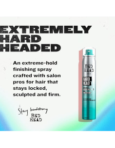 Laca para el Cabello Hard Head TIGI - Fijación Extra Fuerte 170 g 2