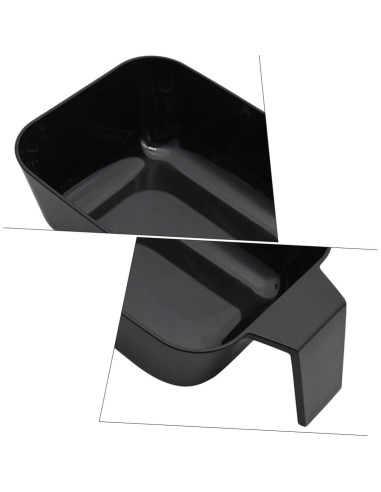 2 Tazones para Tinte de Cabello Beatifufu 18x12.2cm Negro