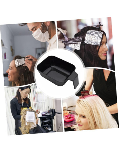 2 Tazones para Tinte de Cabello Beatifufu 18x12.2cm Negro