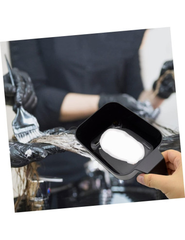 2 Tazones para Tinte de Cabello Beatifufu 18x12.2cm Negro