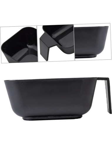 2 Tazones para Tinte de Cabello Beatifufu 18x12.2cm Negro