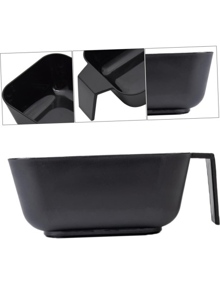 2 Tazones para Tinte de Cabello Beatifufu 18x12.2cm Negro