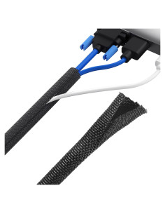 Protector de Cable 1/2" x 4.57m XHF - Manga Dividida Negra