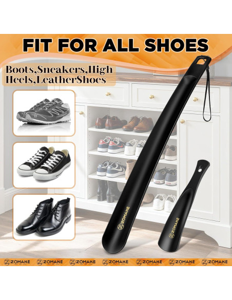 Cuerno de Zapato Largo ZOMAKE 40.64 cm para Personas Mayores