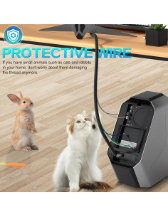 Protector de Cable 1/2" x 4.57m XHF - Manga Dividida Negra 2