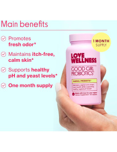 Suplemento Probiotico Love Wellness Buenas Chicas 30 Cápsulas 2