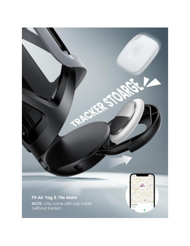 Soporte para Botella de Agua Lamicall BCSW03-U Negro 5.79-8.61 cm