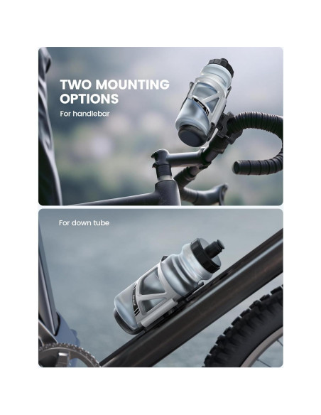 Soporte para Botella de Agua Lamicall BCSW03-U Negro 5.79-8.61 cm