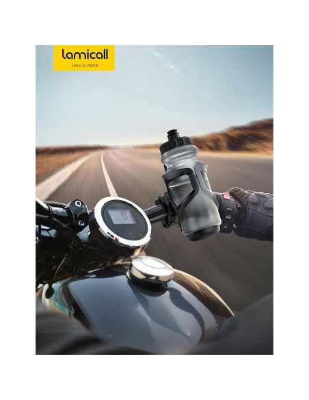 Soporte para Botella de Agua Lamicall BCSW03-U Negro 5.79-8.61 cm