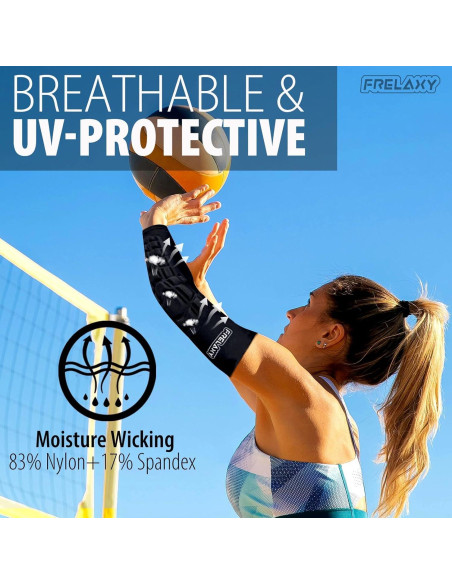 Mangas Acolchadas Frelaxy para Codo y Antebrazo - Paquete de 2