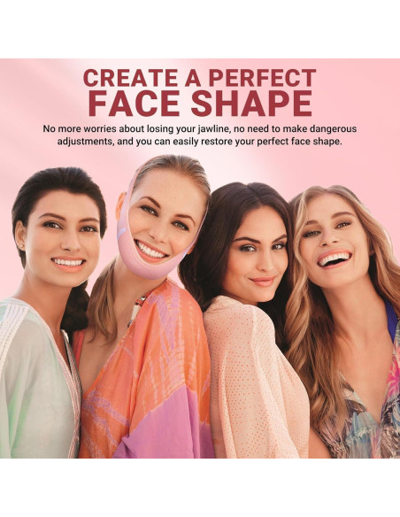 Mascarilla Reutilizable Juskaa para Doble Barbilla Rosa Claro M