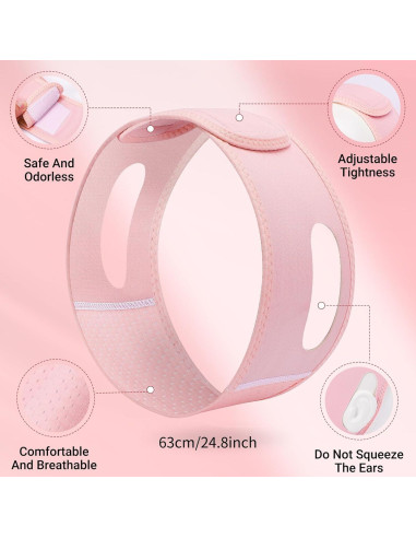 Mascarilla Reutilizable Juskaa para Doble Barbilla Rosa Claro M