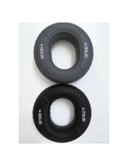 Juego de Fortalecedores de Agarre Hryspbvm - Silicona 50-80 lb