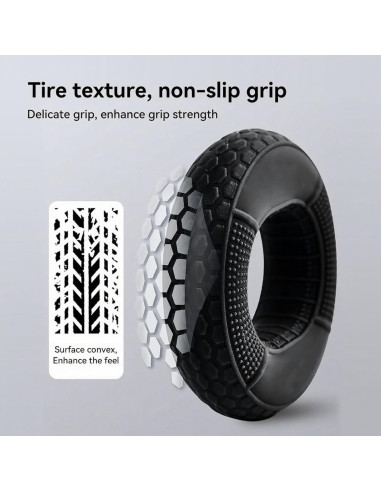 Juego de Fortalecedores de Agarre Hryspbvm - Silicona 50-80 lb