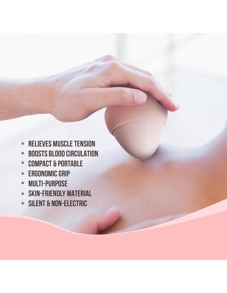 Bola de Masaje Montable WeeCosy para Alivio de Puntos Gatillo