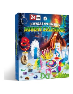 Calendario de Adviento Científico UNGLINGA 2025 - 24 Experimentos S.T.E.M.