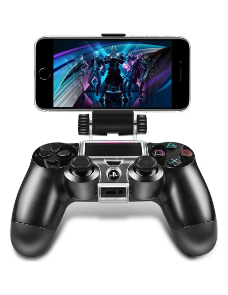 Soporte para Teléfono de Controlador PS4 ADZ - Clip Ajustable para Dualshock 4
