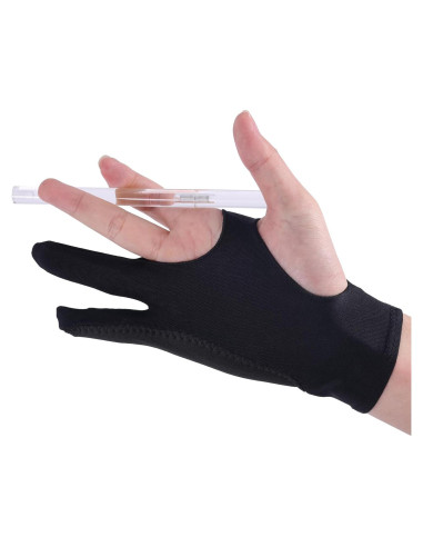 Guante de Dibujo Digital Mikovivi para Artistas - Negro