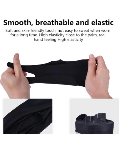 Guante de Dibujo Digital Mikovivi para Artistas - Negro