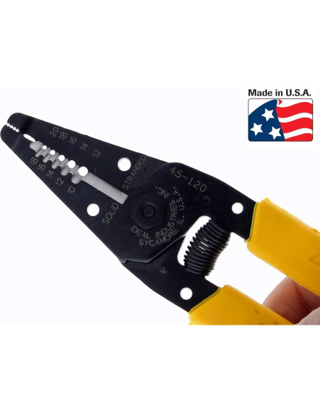 Destripador de Cables IDEAL Electrical T-5 10-20 AWG Amarillo