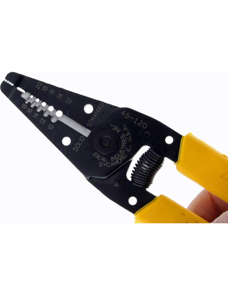 Destripador de Cables IDEAL Electrical T-5 10-20 AWG Amarillo