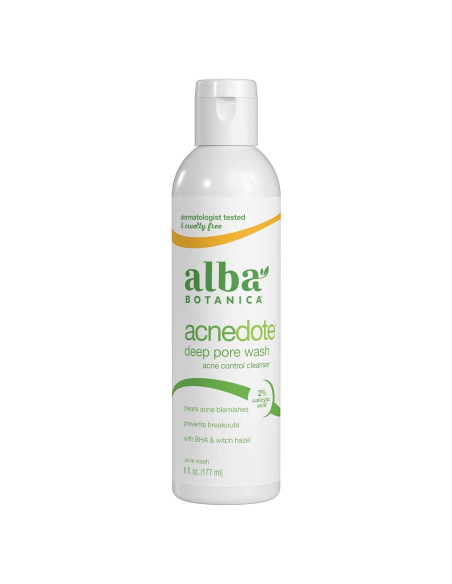 Alba Botanica Acnedote Lavado Profundo de Poros 170 g