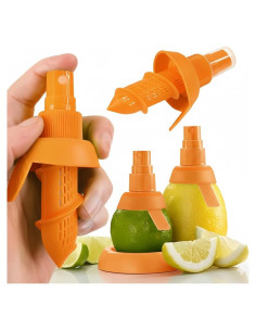Juego de Pulverizadores de Cítricos Bexter 3 Piezas Naranja