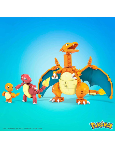Set de Construcción Pokémon MEGA Charmander 313 Piezas