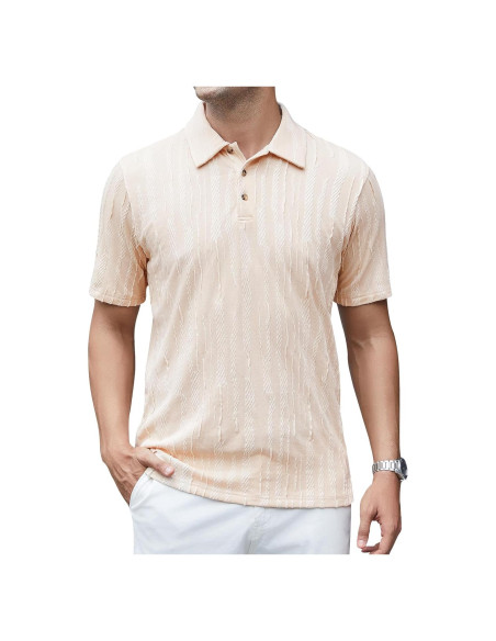 Camisa de Golf Sin Costuras Alex Vando Hombre Secado Rápido