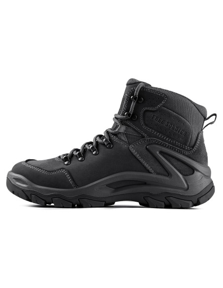 Botas Tácticas Impermeables Free Soldier para Hombre 7 Negro