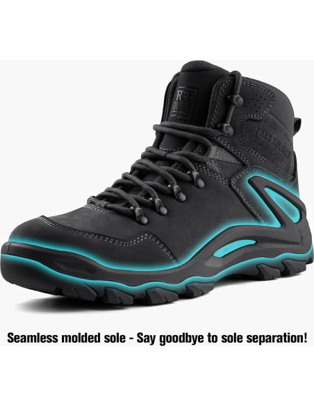 Botas Tácticas Impermeables Free Soldier para Hombre 7 Negro