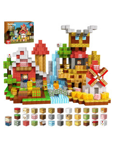 150 PCS Bloques Magnéticos de Construcción Granja Magneverse