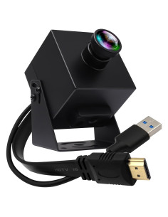 Cámara USB 4K IFWATER HDMI 60fps Lente 120 Sin Distorsión