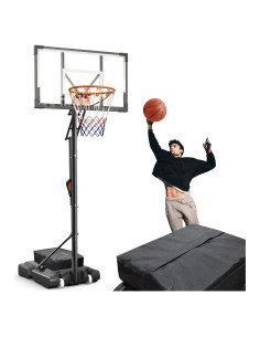 Aro de Baloncesto Portátil ALBERTO Ajustable 1.58-3.05m