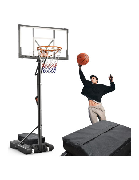 Aro de Baloncesto Portátil ALBERTO Ajustable 1.58-3.05m