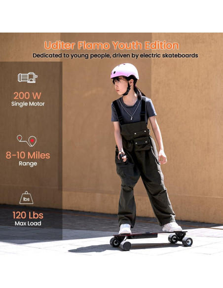 Patineta Eléctrica UDITER Flamo 21Km/h 4 Velocidades