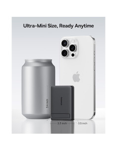 Baseus Picogo Power Bank 5000mAh Cargador Inalámbrico Negro 2