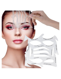 Plantillas de Maquillaje YAFIYGI para Delineador y Sombra