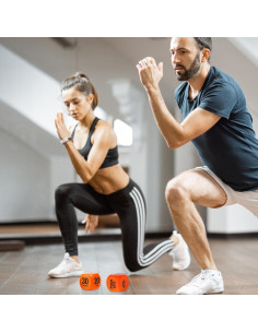 Dados de Ejercicio Genérico - Par de Dados Fitness 5x5cm 2